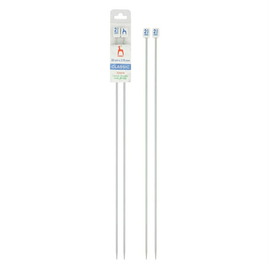 Pony Straight Pair Of Needles With Ends