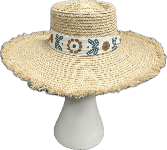 Rigon Womens Quinn Raffia Wide Brim