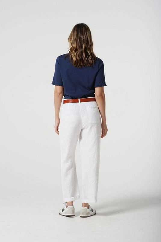 Goondiwindi Cotton Womens Frill Polo