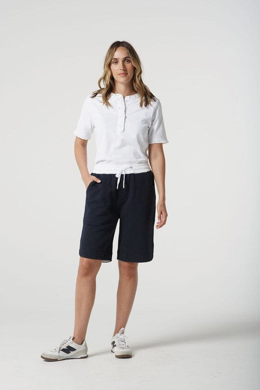 Goondiwindi Cotton Womens Frill Polo