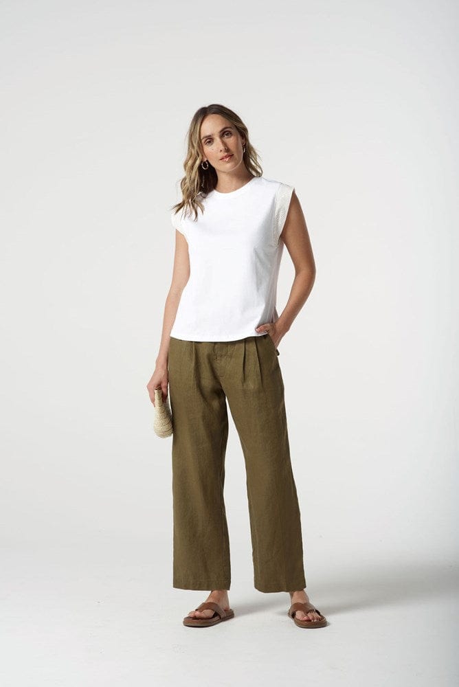 Load image into Gallery viewer, Goondiwindi Cotton Womens Mixed Tank Tee
