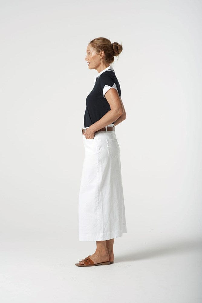 Load image into Gallery viewer, Goondiwindi Cotton Womens Polo Contrast Neck
