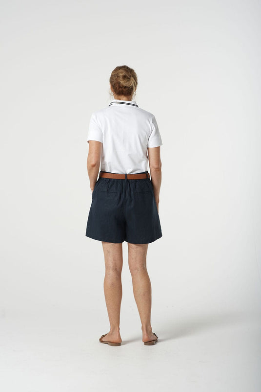 Goondiwindi Cotton Womens Polo Contrast Neck