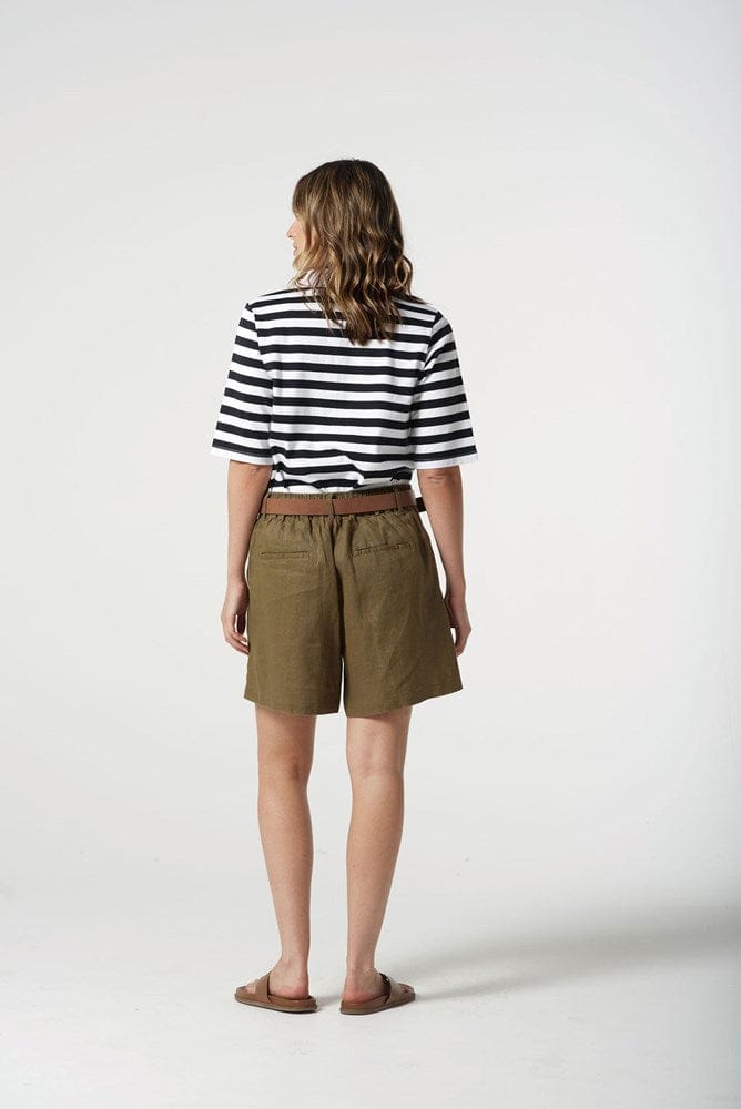 Load image into Gallery viewer, Goondiwindi Cotton Womens 3/4 Sleeve Stripe Polo
