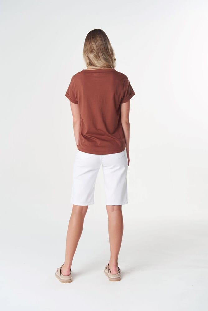 Load image into Gallery viewer, Goondiwindi Cotton Everyday Cotton Tee - Brown Coco

