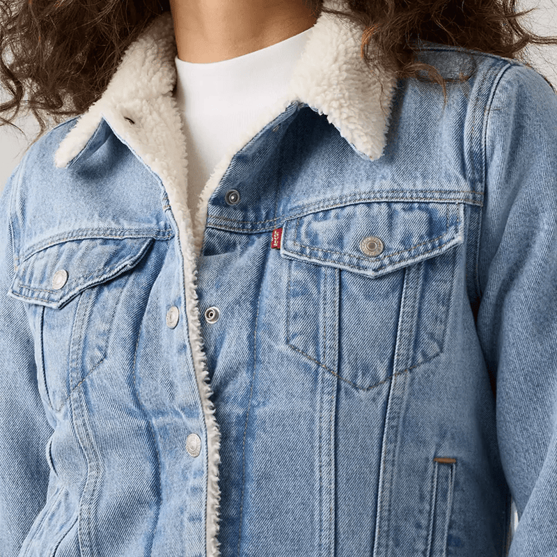 Load image into Gallery viewer, Levi's Women's Original Sherpa Trucker Jacket

