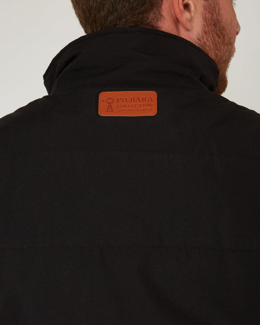 Pilbara Collection Mens Vest - Black