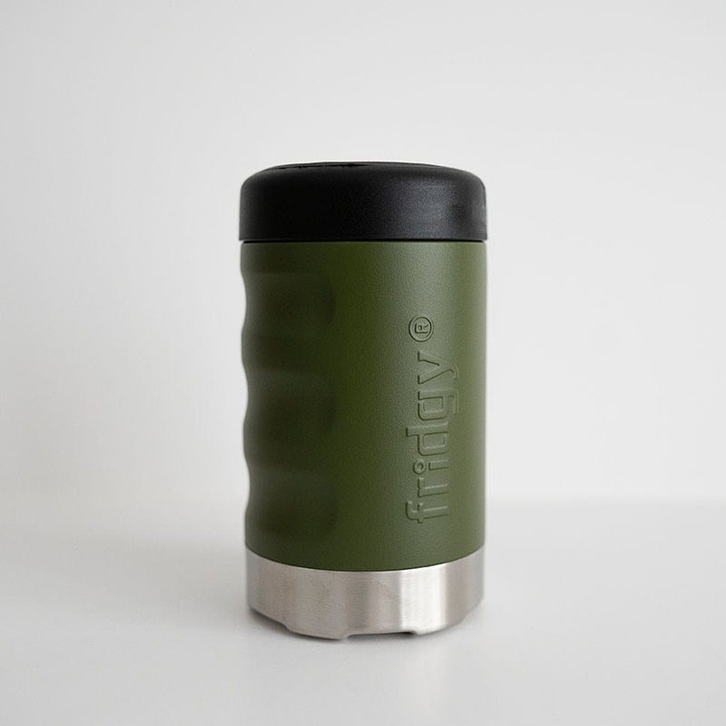 Load image into Gallery viewer, Fridgy Slimmate Stubby Cooler - Commando Green
