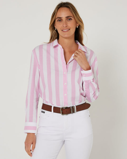 Pilbara Collection Womens Jacquelin Classic Cotton Shirt