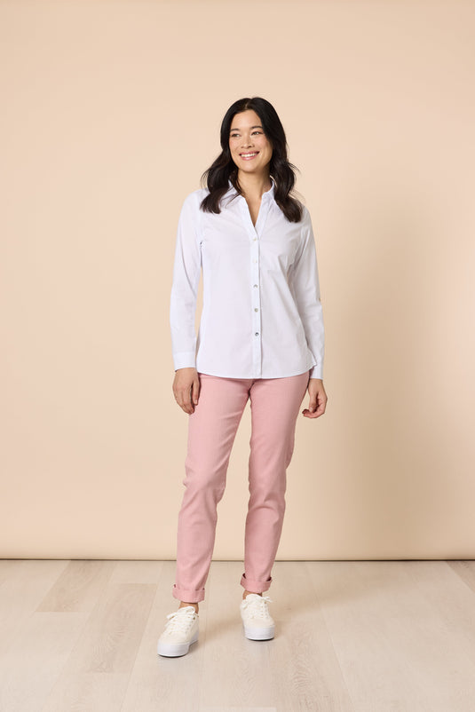 Gordon Smith Womens Slim Leg Miracle Jean - Blush