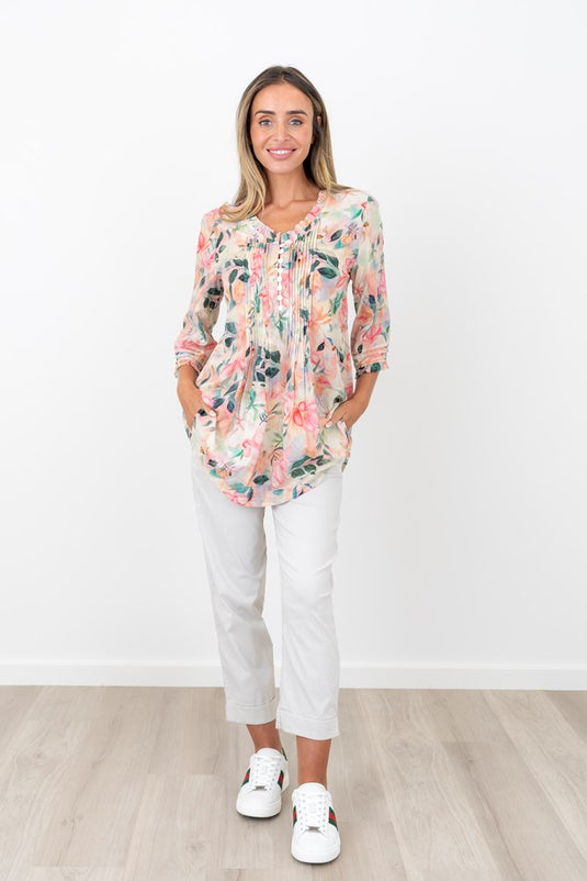Renoma Womens Haven Shirt - Sea of Dreams