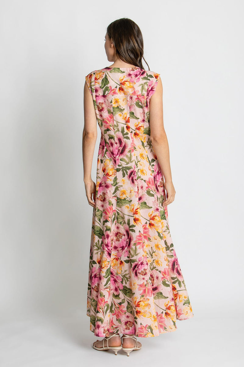 Load image into Gallery viewer, Kachel Womens Belle Sleeveless Maxi Dress

