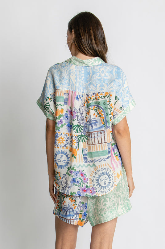 Kachel Womens Naomi Shirt - Multi