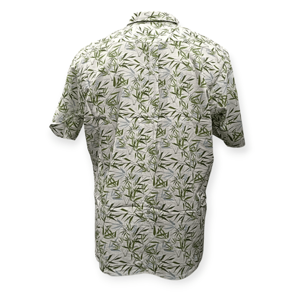 Load image into Gallery viewer, Cipollini Gold Mens Bamboo Short Sleeve Shirt - Bamboo Print
