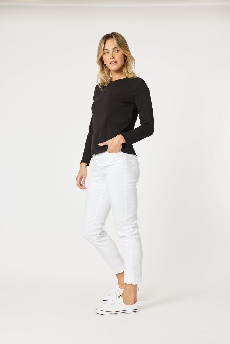Load image into Gallery viewer, Gordon Smith Heritage Long Sleeve Top - Black
