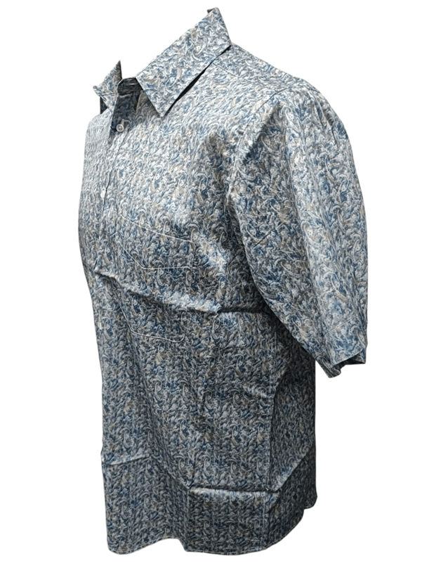 Load image into Gallery viewer, Cipollini Gold Mens Swiss Cotton Short Sleeve Shirt - Ocean
