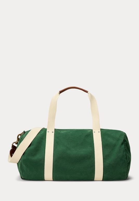 Polo Ralph Lauren Embroidered Canvas Duffel Bag