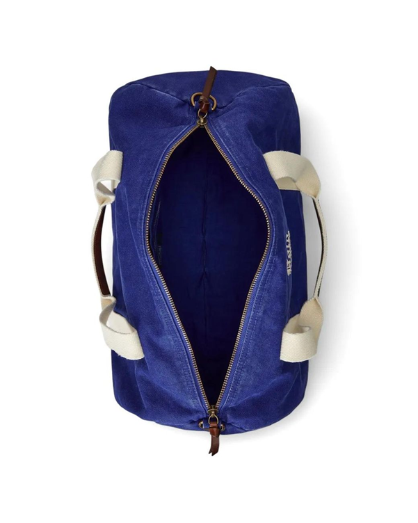 Load image into Gallery viewer, Polo Ralph Lauren Embroidered Canvas Duffel Bag
