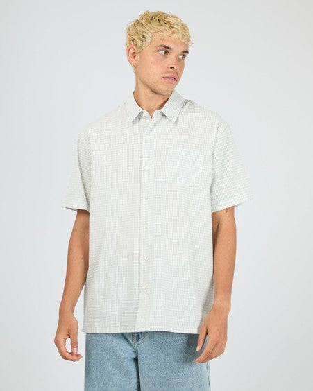 Silent Theory Mens Flinders Shirt - Sky