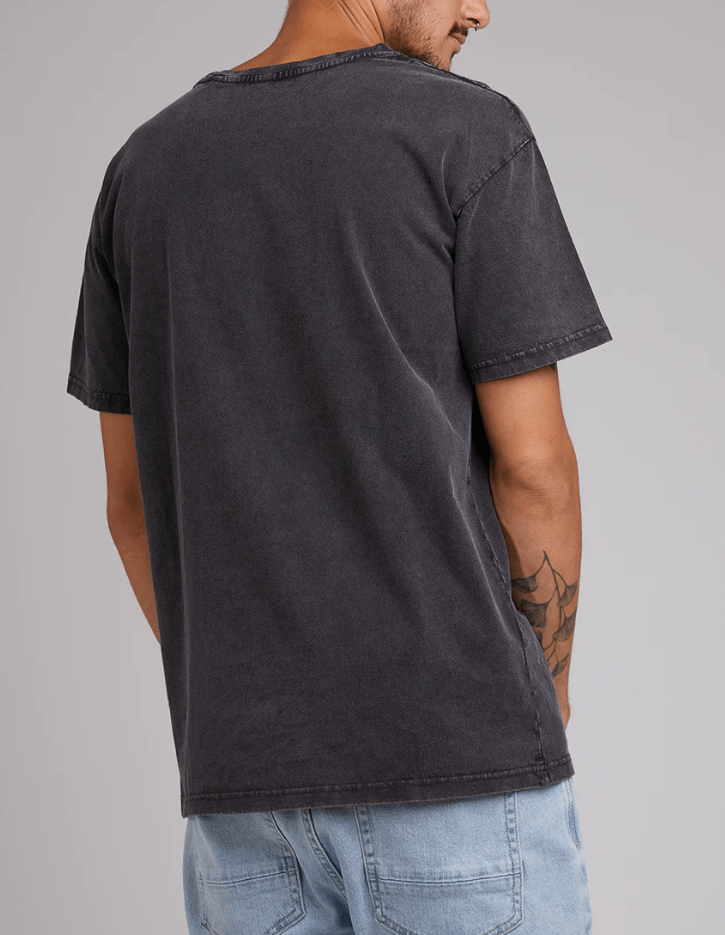 Load image into Gallery viewer, Silent Theory Mens Classic Tee Vintage Black
