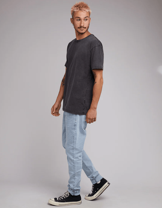 Silent Theory Mens Classic Tee Vintage Black