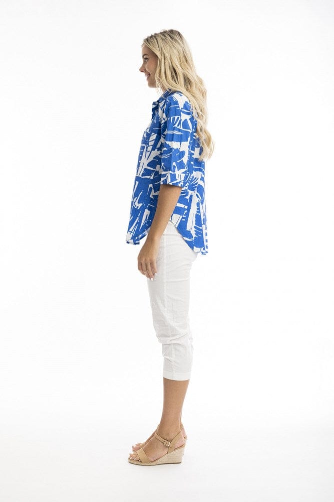 Load image into Gallery viewer, Orientique Womens Cannes Shirt - Print
