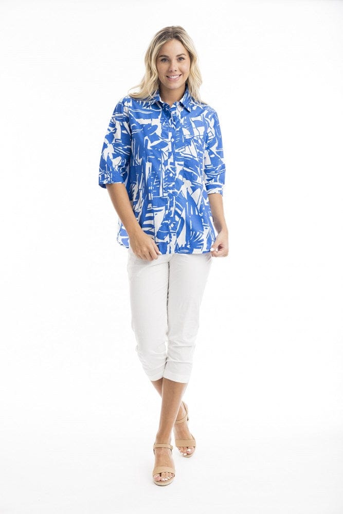 Load image into Gallery viewer, Orientique Womens Cannes Shirt - Print
