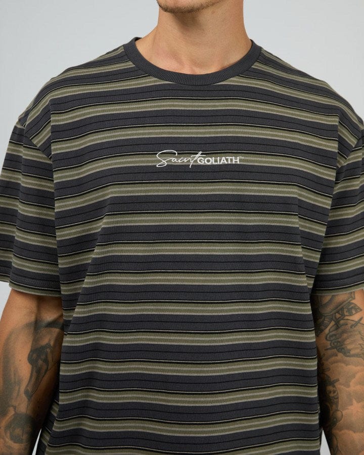 Load image into Gallery viewer, Snt Goliath Brooks Stripe Tee
