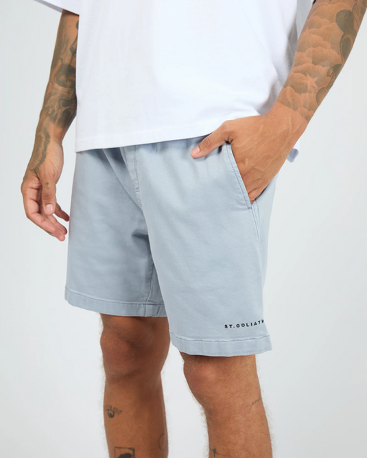 St Goliath Mens Fairhaven Short - Pale Blue