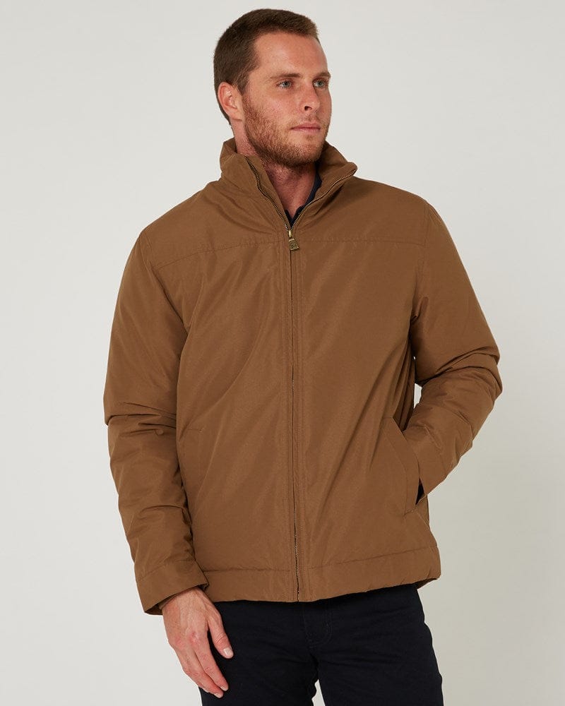 Load image into Gallery viewer, Pilbara Mens Quilted Jacket - Whisky
