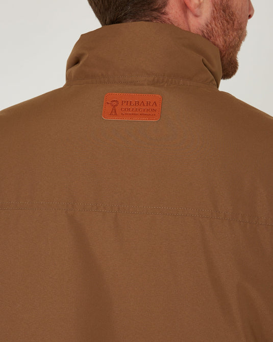 Pilbara Mens Quilted Jacket - Whisky