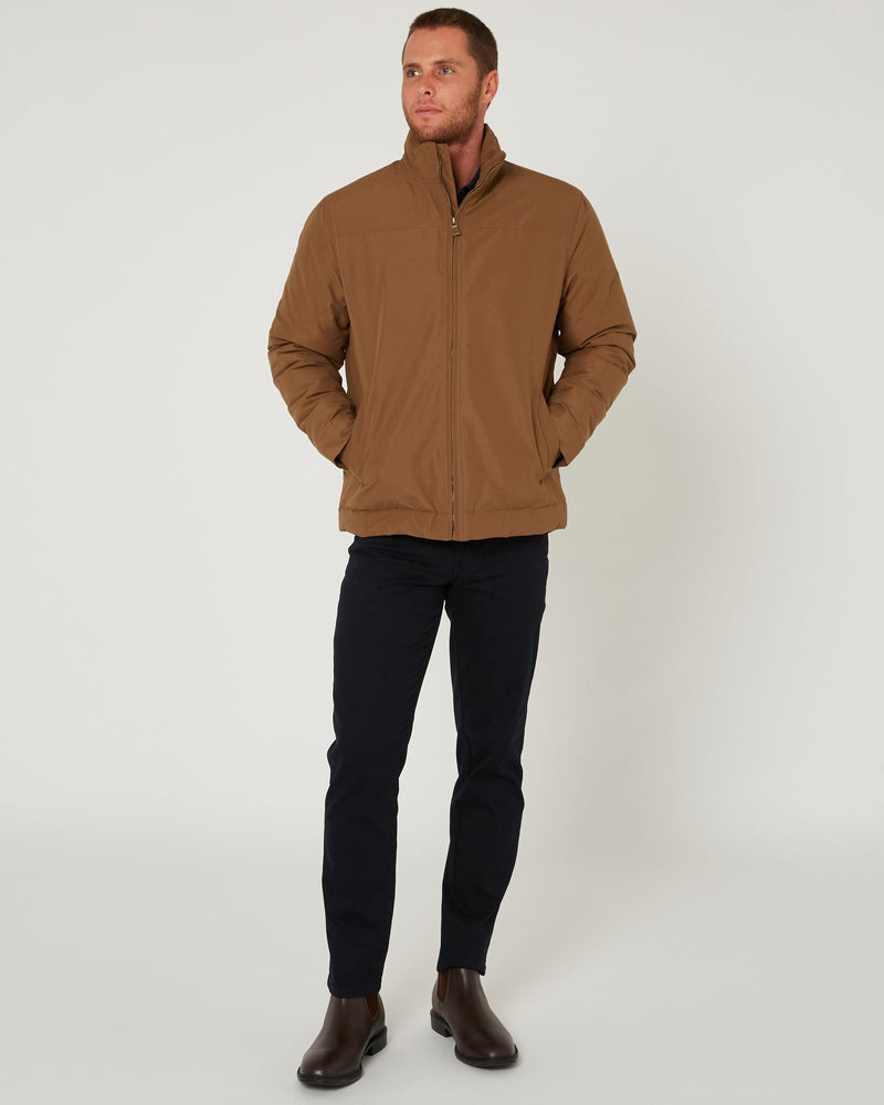 Load image into Gallery viewer, Pilbara Mens Quilted Jacket - Whisky
