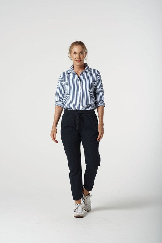 Goondiwindi Cotton Womens 3/4 Sleeve Stripe Shirt