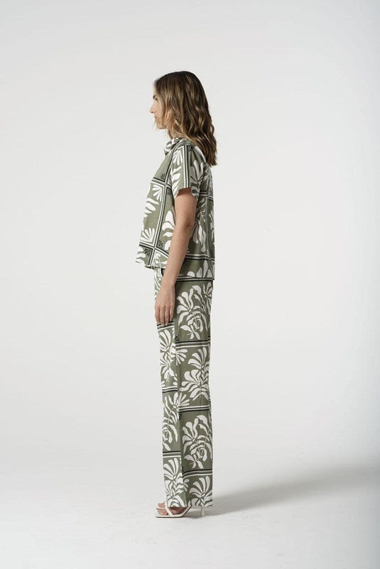 Goondiwindi Cotton Womens Soft Button Through Blouse