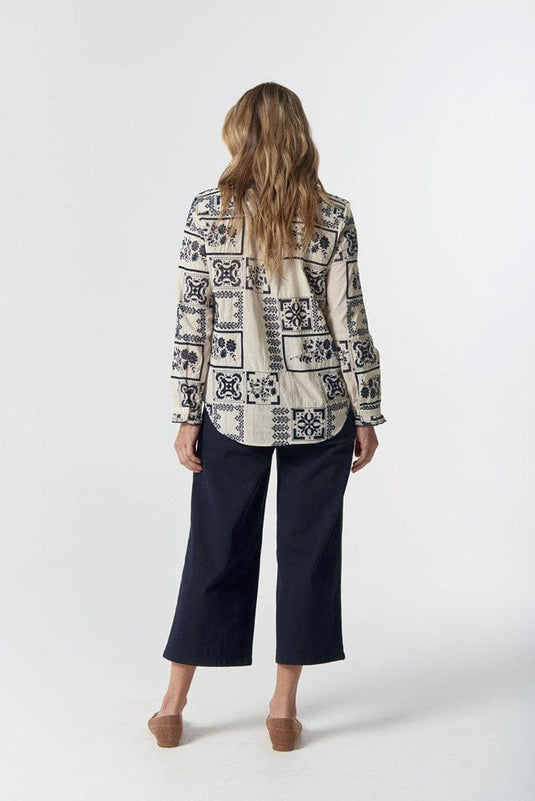 Goondiwindi Cotton Wattle Frill Shirt