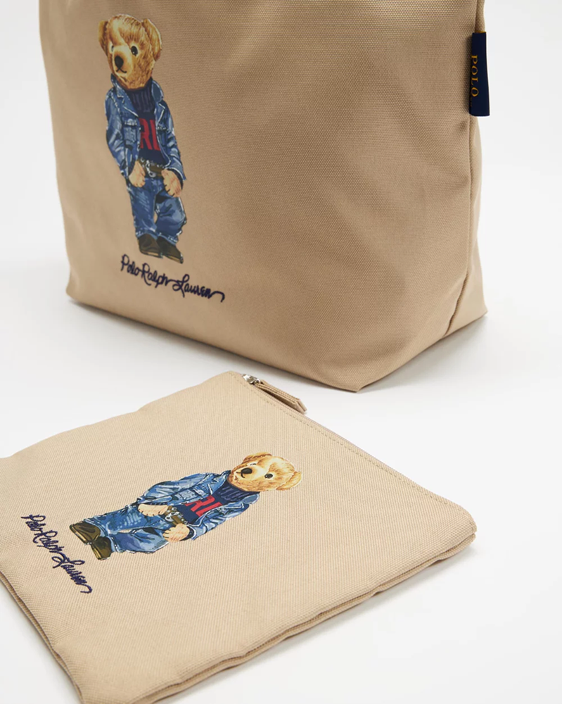 Load image into Gallery viewer, Polo Ralph Lauren Polo Bear Packable Shopper Tote
