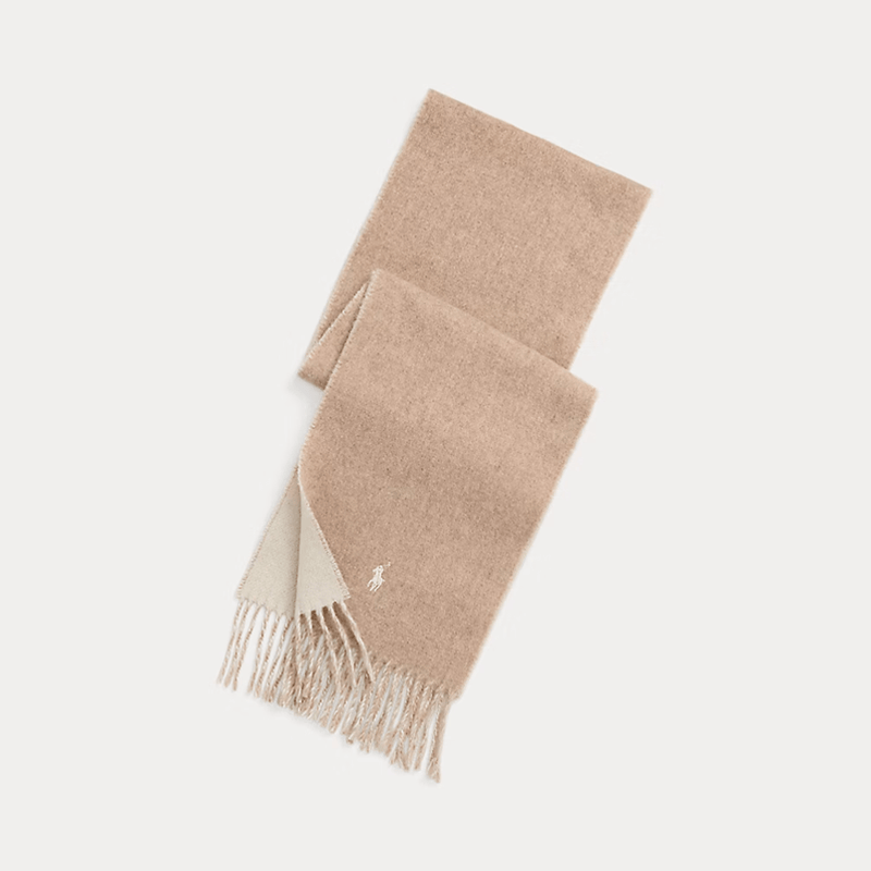 Load image into Gallery viewer, Ralph Lauren Reversible Wool Blend Scarf
