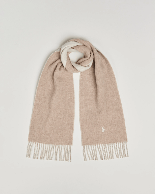Ralph Lauren Reversible Wool Blend Scarf
