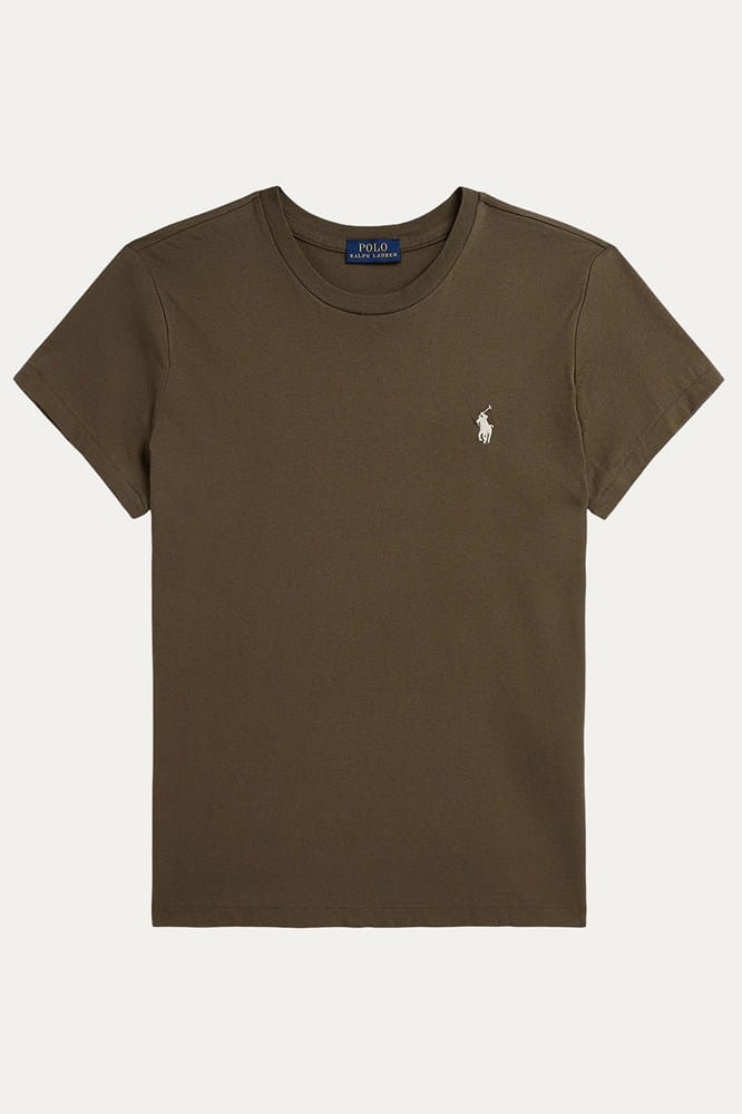 Load image into Gallery viewer, Polo Ralph Lauren Womens Cotton Jersey Crewneck Tee
