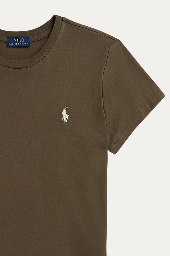 Load image into Gallery viewer, Polo Ralph Lauren Womens Cotton Jersey Crewneck Tee
