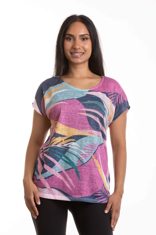 Kleio Womens Abstract Shirt