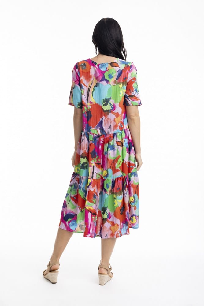 Load image into Gallery viewer, Orientique Womens Nevis Dress Bib Layers
