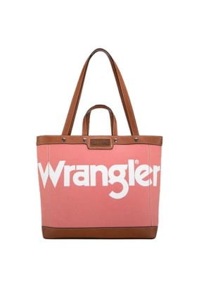 Wrangler Canvas Iconic Logo Tote Bag