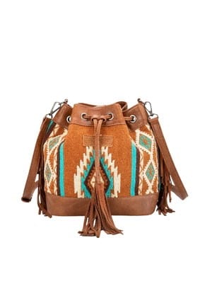 Load image into Gallery viewer, Wrangler Maya Aztec Bucket Bag
