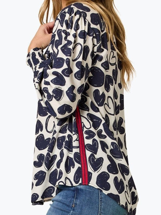 Threadz Womens Luna Heart Shirt