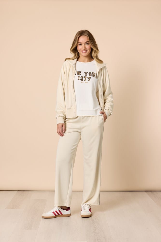 Load image into Gallery viewer, Threadz Womens Urban City Jacket - Ivory
