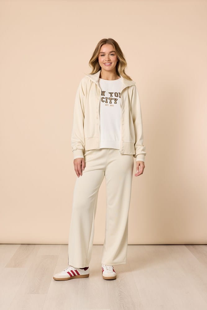 Load image into Gallery viewer, Threadz Womens Urban City Jacket - Ivory
