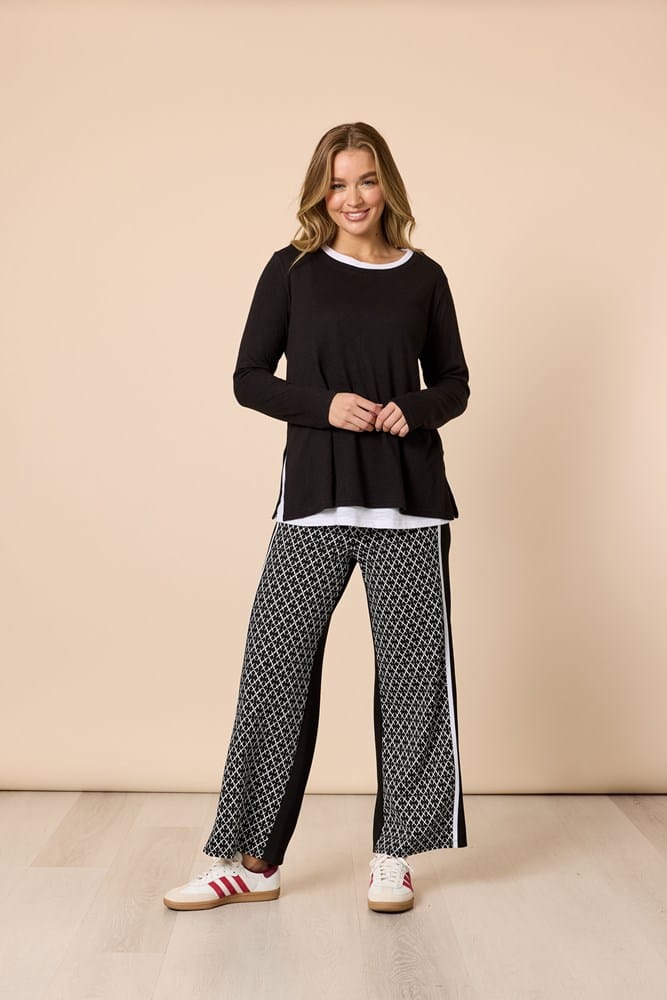 Load image into Gallery viewer, Threadz Womens Empire Spliced Pants
