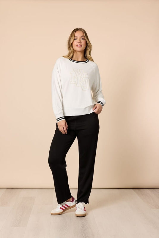 Threadz Womens NYC Sports Top