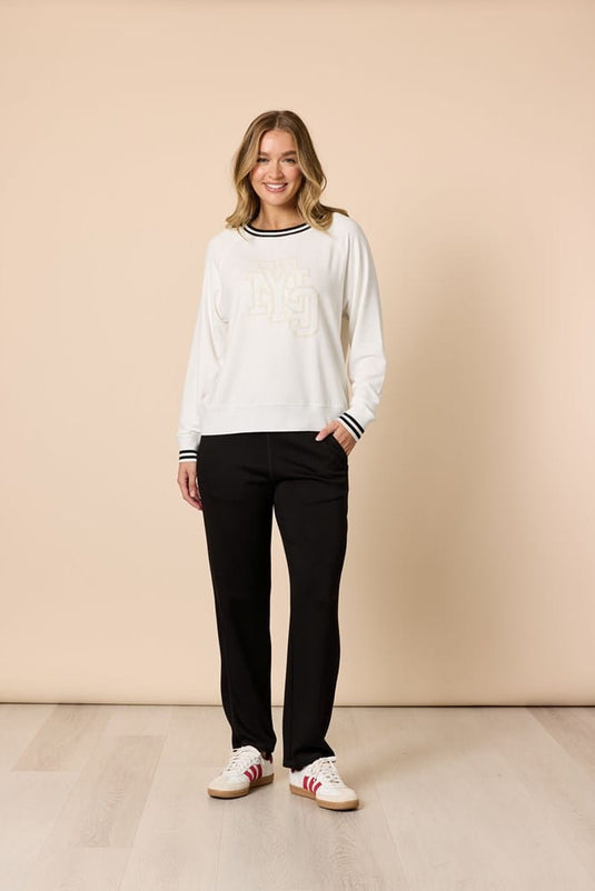 Threadz Womens NYC Sports Top